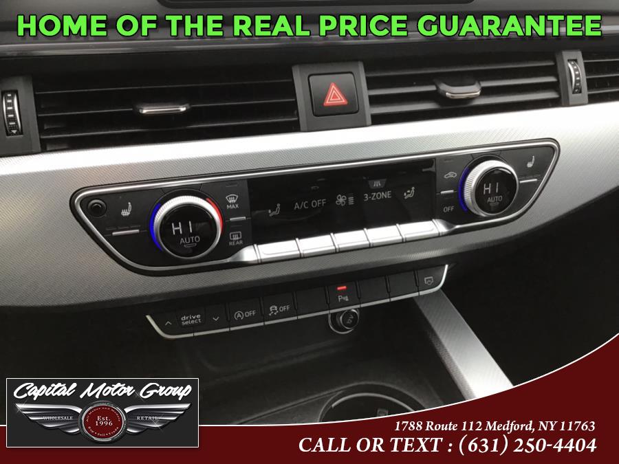 Used Audi A4 2.0 TFSI Premium quattro all-wheel drive 2017 | Capital Motor Group Inc. Medford, New York Used Audi A4 2.0 TFSI Premium quattro all-wheel drive 2017 | Capital Motor Group Inc. Medford, New York