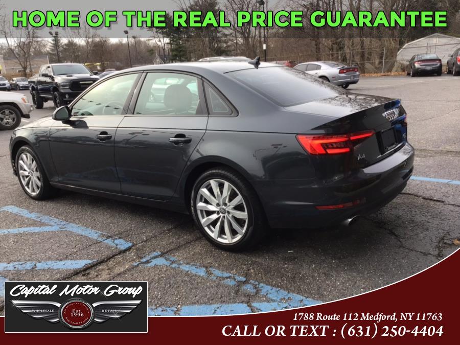 Used Audi A4 2.0 TFSI Premium quattro all-wheel drive 2017 | Capital Motor Group Inc. Medford, New York Used Audi A4 2.0 TFSI Premium quattro all-wheel drive 2017 | Capital Motor Group Inc. Medford, New York