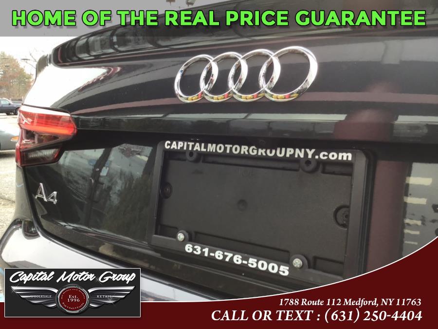 Used Audi A4 2.0 TFSI Premium quattro all-wheel drive 2017 | Capital Motor Group Inc. Medford, New York Used Audi A4 2.0 TFSI Premium quattro all-wheel drive 2017 | Capital Motor Group Inc. Medford, New York