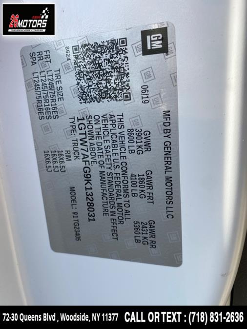 Used GMC Savana Cargo Van RWD 2500 135" 2019 | 26 Motors Queens. Woodside, New York Used GMC Savana Cargo Van RWD 2500 135" 2019 | 26 Motors Queens. Woodside, New York