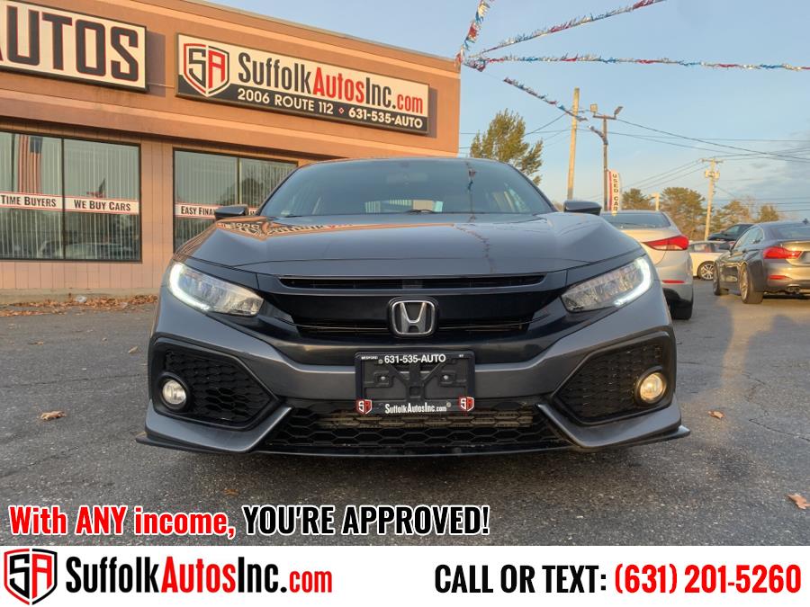 Used Honda Civic Hatchback Sport CVT 2017 | Suffolk Autos Inc. Medford, New York Used Honda Civic Hatchback Sport CVT 2017 | Suffolk Autos Inc. Medford, New York