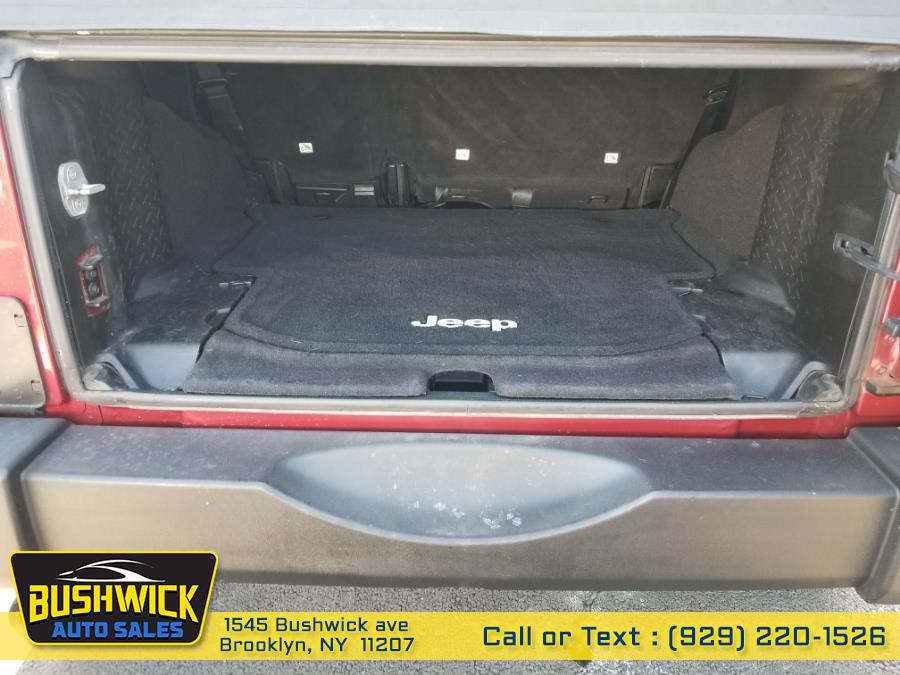 Cargo Cover Jeep Wrangler JK 4DR