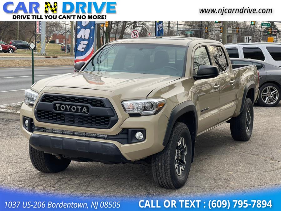 2016 Toyota Tacoma SR5 Double Cab Super Long Bed V6 6AT 4WD, available for sale in Burlington, New Jersey | Car N Drive. Burlington, New Jersey