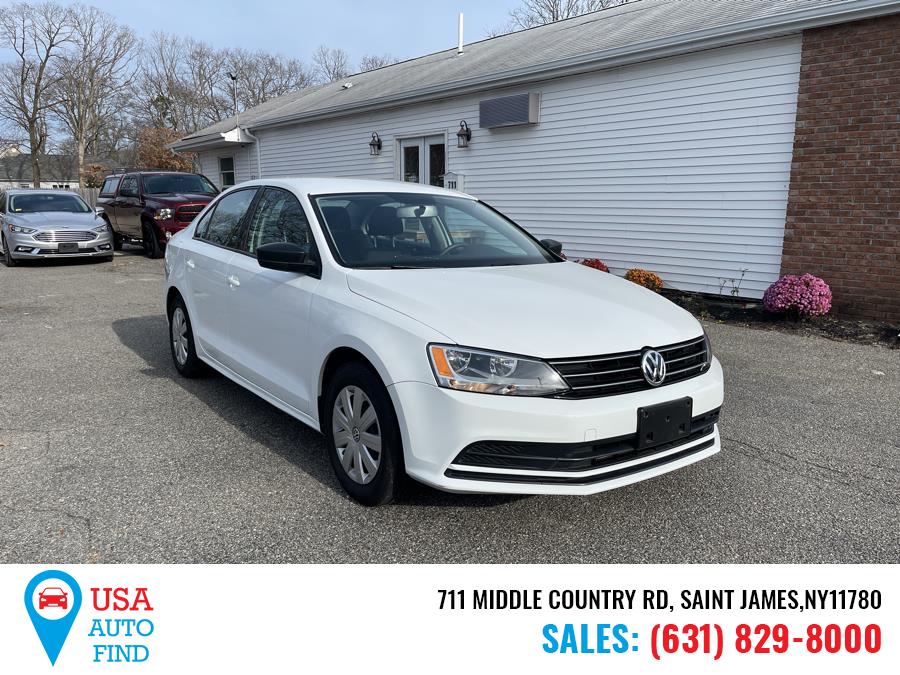 2015 Volkswagen Jetta Sedan 4dr Auto 2.0L S, available for sale in Saint James, New York | USA Auto Find. Saint James, New York