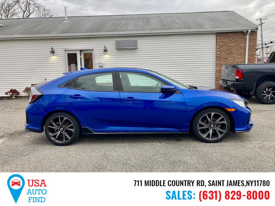 2018 Honda Civic Hatchback Sport CVT, available for sale in Saint James, New York | USA Auto Find. Saint James, New York 2018 Honda Civic Hatchback Sport CVT, available for sale in Saint James, New York | USA Auto Find. Saint James, New York