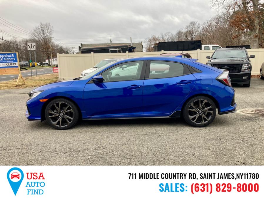 2018 Honda Civic Hatchback Sport CVT, available for sale in Saint James, New York | USA Auto Find. Saint James, New York 2018 Honda Civic Hatchback Sport CVT, available for sale in Saint James, New York | USA Auto Find. Saint James, New York