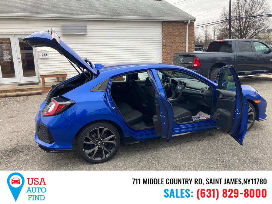 2018 Honda Civic Hatchback Sport CVT, available for sale in Saint James, New York | USA Auto Find. Saint James, New York 2018 Honda Civic Hatchback Sport CVT, available for sale in Saint James, New York | USA Auto Find. Saint James, New York