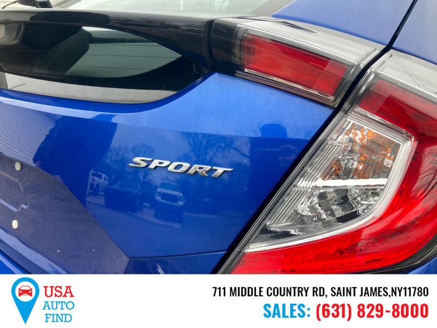 2018 Honda Civic Hatchback Sport CVT, available for sale in Saint James, New York | USA Auto Find. Saint James, New York 2018 Honda Civic Hatchback Sport CVT, available for sale in Saint James, New York | USA Auto Find. Saint James, New York