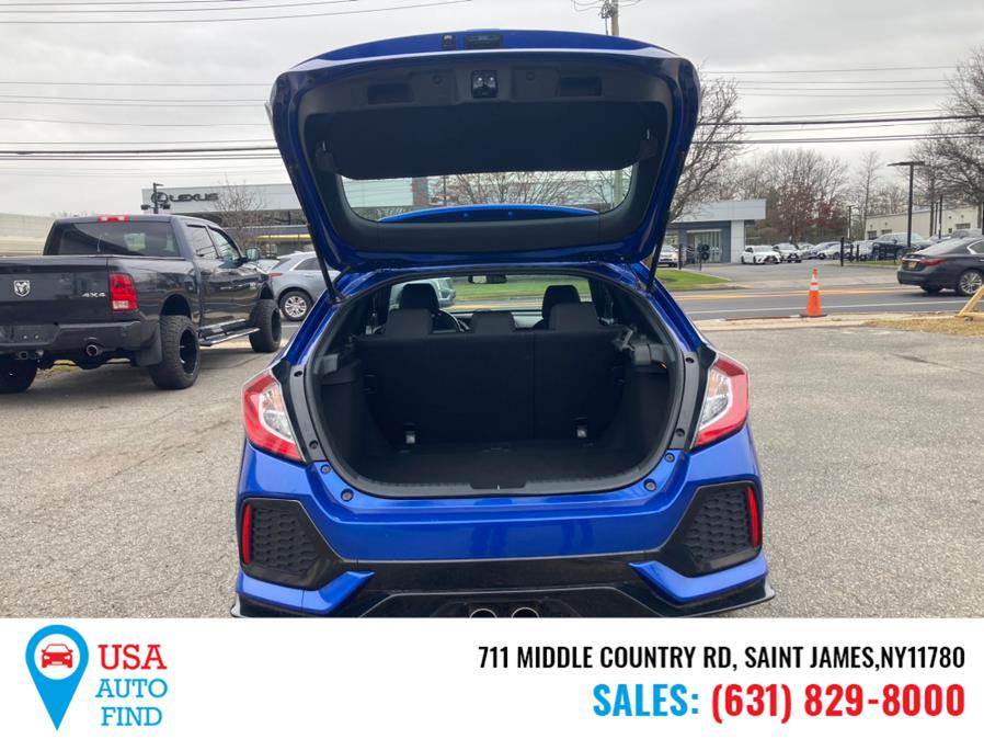 2018 Honda Civic Hatchback Sport CVT, available for sale in Saint James, New York | USA Auto Find. Saint James, New York 2018 Honda Civic Hatchback Sport CVT, available for sale in Saint James, New York | USA Auto Find. Saint James, New York