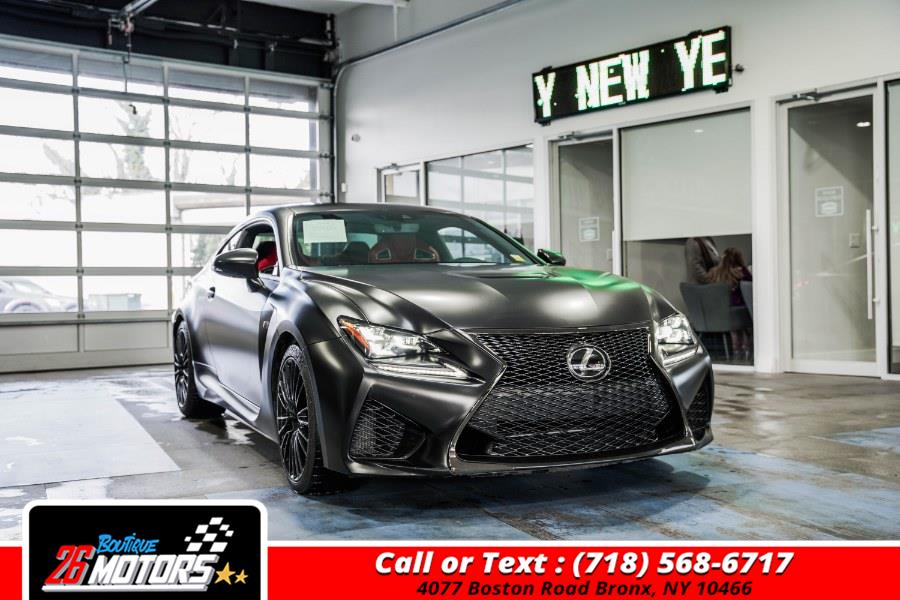 Used Lexus RC F RWD 2017 | 26 Motors Boutique. Bronx, New York Used Lexus RC F RWD 2017 | 26 Motors Boutique. Bronx, New York