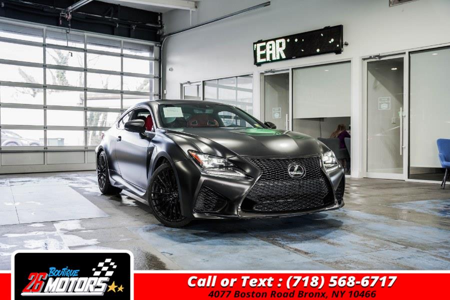 Used Lexus RC F RWD 2017 | 26 Motors Boutique. Bronx, New York Used Lexus RC F RWD 2017 | 26 Motors Boutique. Bronx, New York