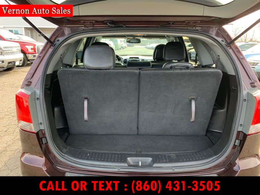 Used Kia Sorento AWD 4dr V6 SX 2013 | Vernon Auto Sale & Service. Manchester, Connecticut Used Kia Sorento AWD 4dr V6 SX 2013 | Vernon Auto Sale & Service. Manchester, Connecticut