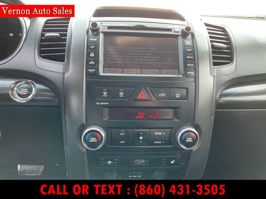 Used Kia Sorento AWD 4dr V6 SX 2013 | Vernon Auto Sale & Service. Manchester, Connecticut Used Kia Sorento AWD 4dr V6 SX 2013 | Vernon Auto Sale & Service. Manchester, Connecticut