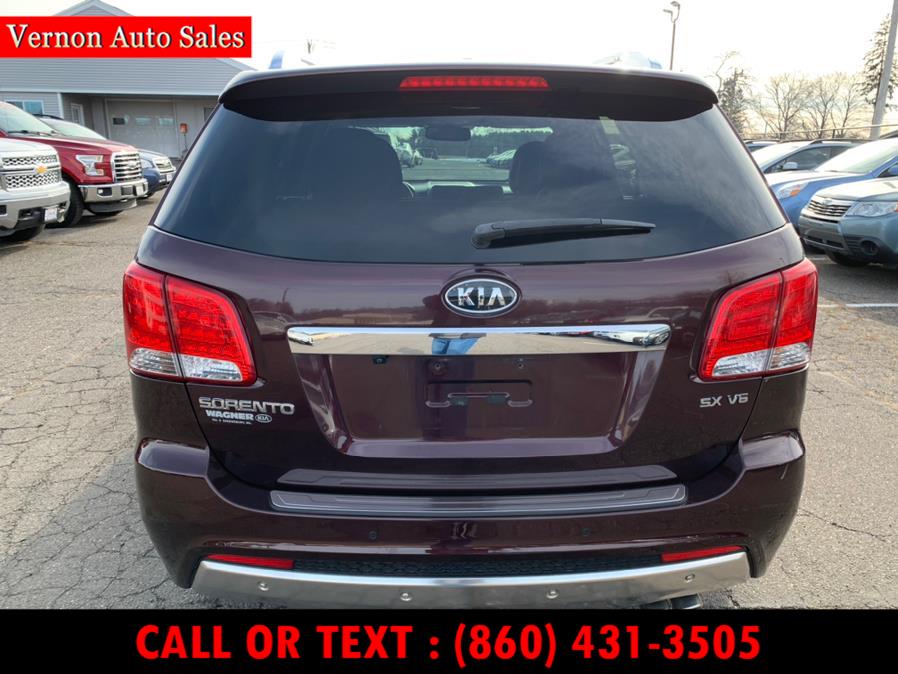 Used Kia Sorento AWD 4dr V6 SX 2013 | Vernon Auto Sale & Service. Manchester, Connecticut Used Kia Sorento AWD 4dr V6 SX 2013 | Vernon Auto Sale & Service. Manchester, Connecticut