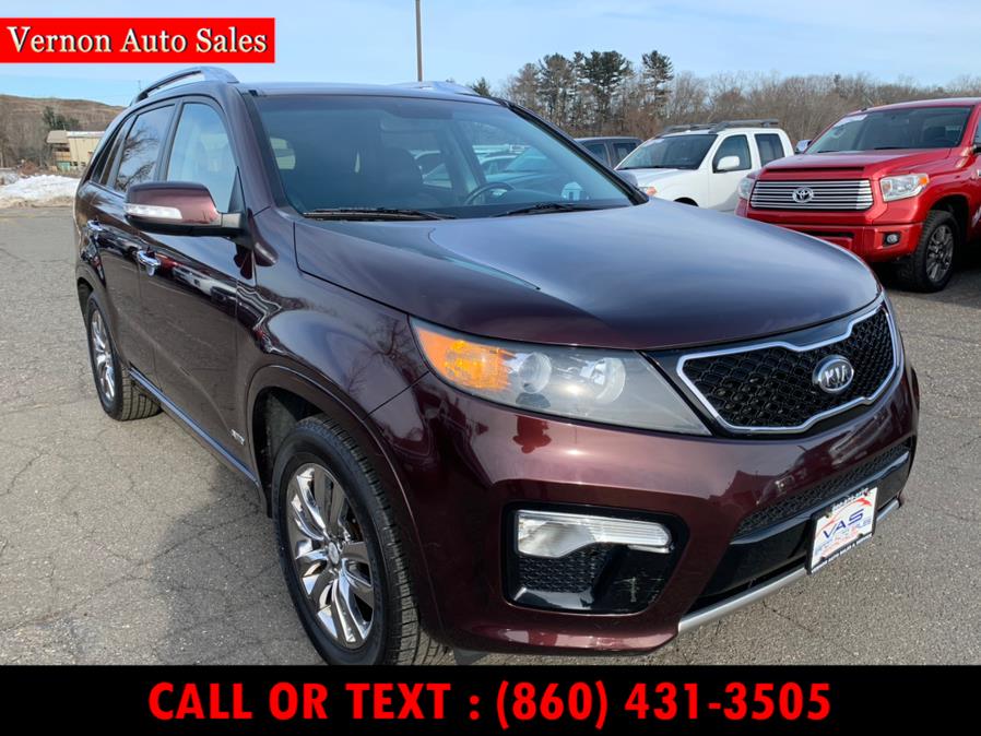 Used Kia Sorento AWD 4dr V6 SX 2013 | Vernon Auto Sale & Service. Manchester, Connecticut Used Kia Sorento AWD 4dr V6 SX 2013 | Vernon Auto Sale & Service. Manchester, Connecticut