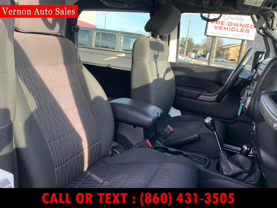 Used Jeep Wrangler 4WD 2dr Sport 2012 | Vernon Auto Sale & Service. Manchester, Connecticut Used Jeep Wrangler 4WD 2dr Sport 2012 | Vernon Auto Sale & Service. Manchester, Connecticut