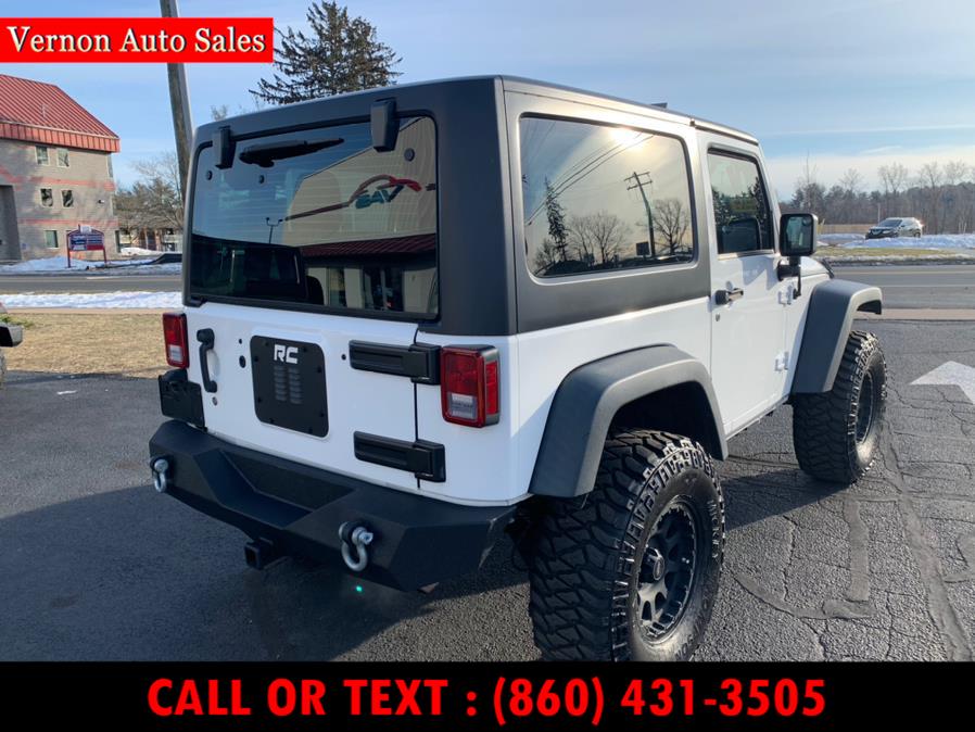 Used Jeep Wrangler 4WD 2dr Sport 2012 | Vernon Auto Sale & Service. Manchester, Connecticut Used Jeep Wrangler 4WD 2dr Sport 2012 | Vernon Auto Sale & Service. Manchester, Connecticut