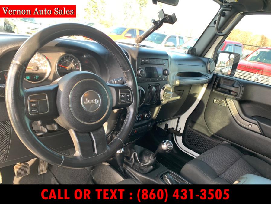 Used Jeep Wrangler 4WD 2dr Sport 2012 | Vernon Auto Sale & Service. Manchester, Connecticut Used Jeep Wrangler 4WD 2dr Sport 2012 | Vernon Auto Sale & Service. Manchester, Connecticut