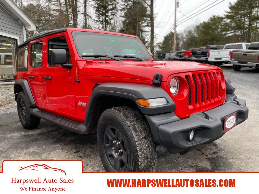 Used Jeep Wrangler Unlimited Sport S 4x4 2018 | Harpswell Auto Sales Inc. Harpswell, Maine Used Jeep Wrangler Unlimited Sport S 4x4 2018 | Harpswell Auto Sales Inc. Harpswell, Maine