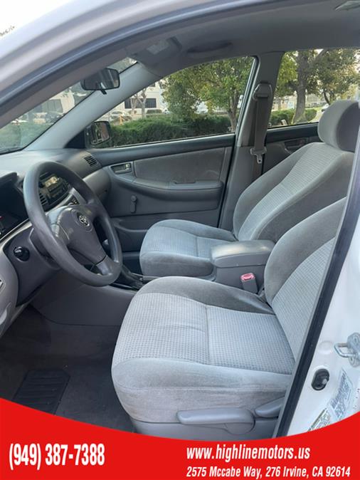 Used Toyota Corolla 4dr Sdn LE Manual (GS) 2006 | High Line Motors LLC. Irvine, California Used Toyota Corolla 4dr Sdn LE Manual (GS) 2006 | High Line Motors LLC. Irvine, California
