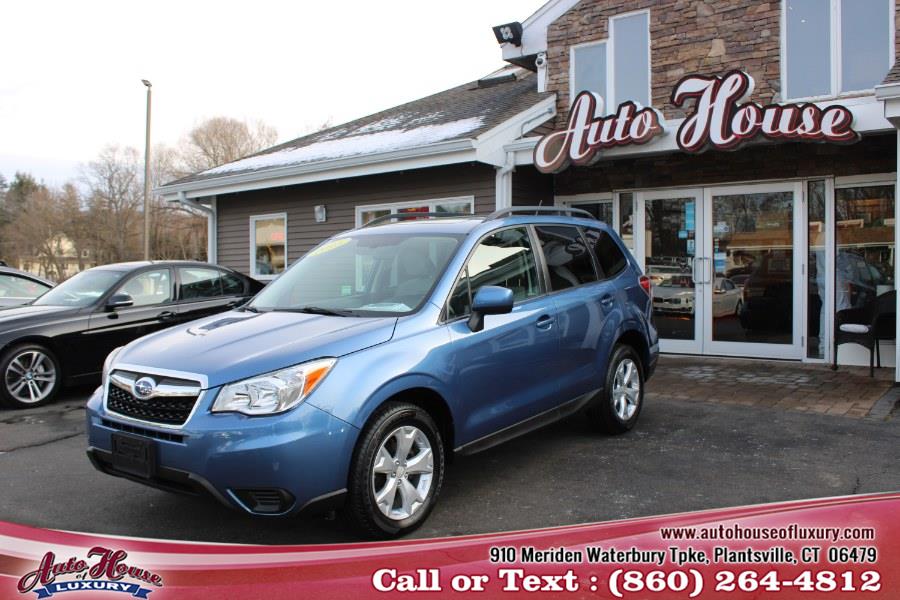 2015 Subaru Forester 4dr Auto 2.5i Premium PZEV, available for sale in Plantsville, Connecticut | Auto House of Luxury. Plantsville, Connecticut