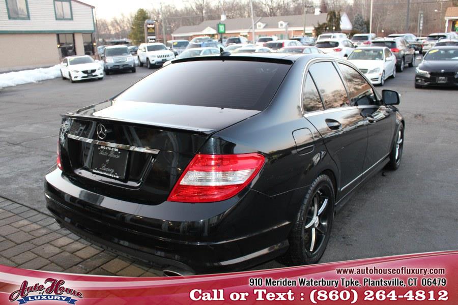 2009 Mercedes-Benz C-Class 4dr Sdn 3.5L Sport RWD, available for sale in Plantsville, Connecticut | Auto House of Luxury. Plantsville, Connecticut 2009 Mercedes-Benz C-Class 4dr Sdn 3.5L Sport RWD, available for sale in Plantsville, Connecticut | Auto House of Luxury. Plantsville, Connecticut