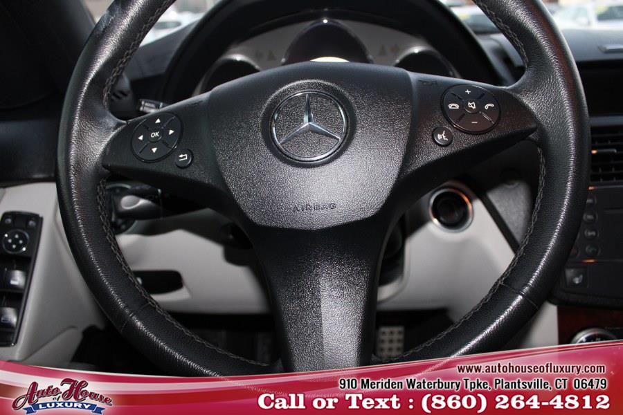 2009 Mercedes-Benz C-Class 4dr Sdn 3.5L Sport RWD, available for sale in Plantsville, Connecticut | Auto House of Luxury. Plantsville, Connecticut 2009 Mercedes-Benz C-Class 4dr Sdn 3.5L Sport RWD, available for sale in Plantsville, Connecticut | Auto House of Luxury. Plantsville, Connecticut