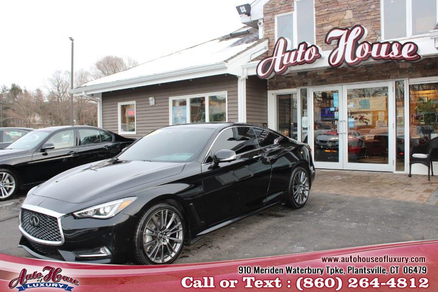 Used INFINITI Q60 3.0t Premium AWD 2017 | Auto House of Luxury. Plantsville, Connecticut