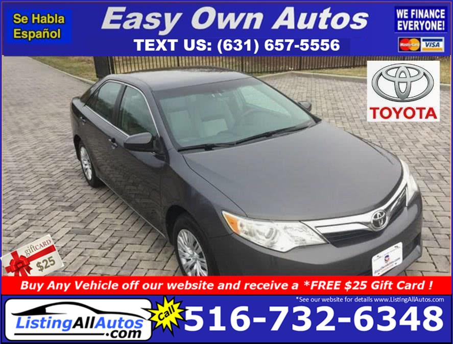 Used Toyota Camry 4dr Sdn I4 Auto LE (Natl) 2012 | www.ListingAllAutos.com. Patchogue, New York