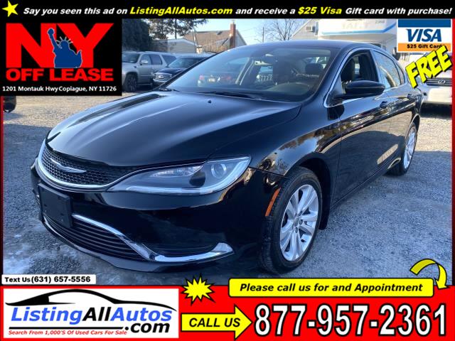 Used Chrysler 200 4dr Sdn Limited Platinum FWD 2016 | www.ListingAllAutos.com. Patchogue, New York