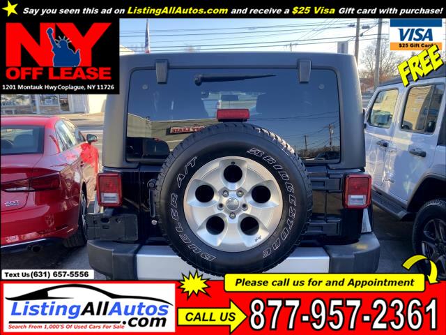 Used Jeep Wrangler Unlimited 4WD 4dr Sahara 2015 | www.ListingAllAutos.com. Patchogue, New York