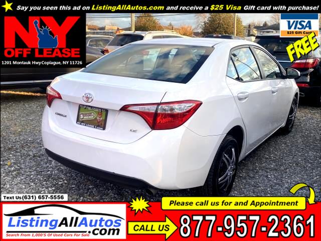 Used Toyota Corolla 4dr Sdn Auto L (Natl) 2016 | www.ListingAllAutos.com. Patchogue, New York