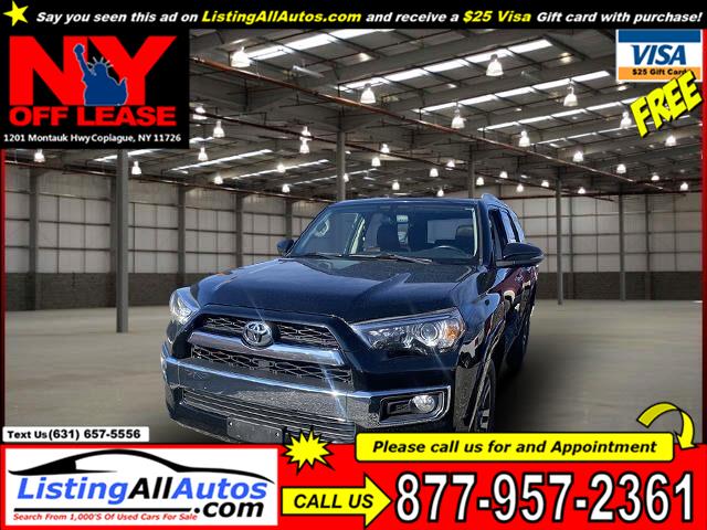 Used Toyota 4runner 4WD 4dr V6 Limited (Natl) 2015 | www.ListingAllAutos.com. Patchogue, New York