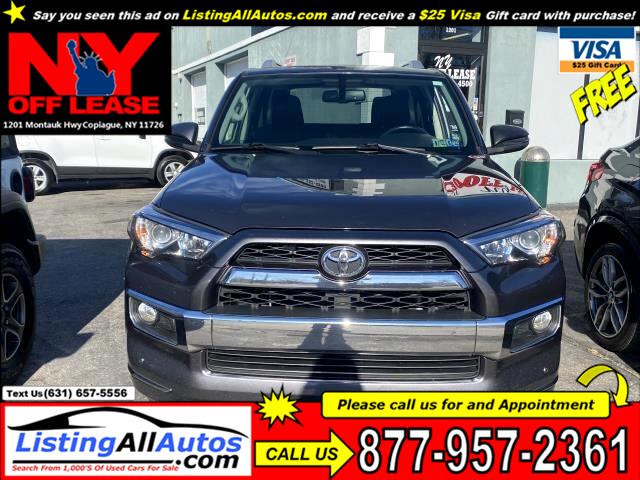 Used Toyota 4runner SR5 4WD (Natl) 2017 | www.ListingAllAutos.com. Patchogue, New York