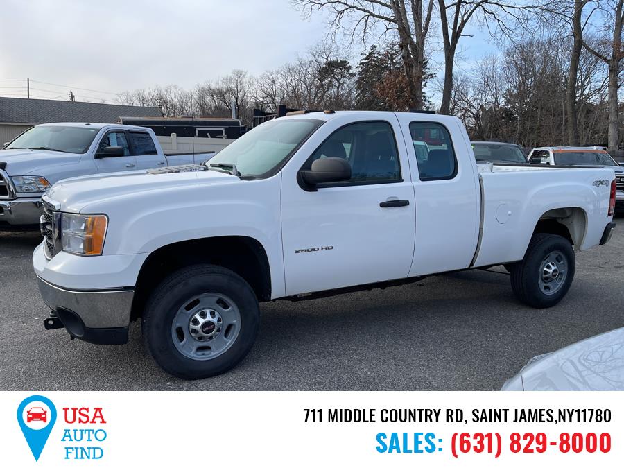 2012 GMC Sierra 2500 4WD Ext Cab 144.2" Work Truck, available for sale in Saint James, New York | USA Auto Find. Saint James, New York 2012 GMC Sierra 2500 4WD Ext Cab 144.2" Work Truck, available for sale in Saint James, New York | USA Auto Find. Saint James, New York