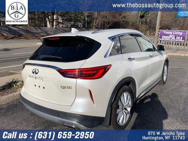 Used INFINITI QX50 LUXE AWD 2019 | The Boss Auto Group . Huntington, New York Used INFINITI QX50 LUXE AWD 2019 | The Boss Auto Group . Huntington, New York