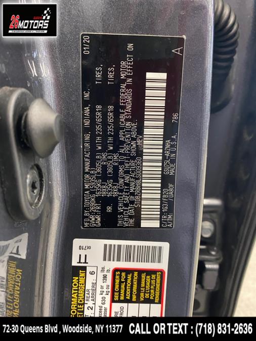 Used Toyota Highlander LE AWD (Natl) 2020 | 26 Motors Queens. Woodside, New York Used Toyota Highlander LE AWD (Natl) 2020 | 26 Motors Queens. Woodside, New York