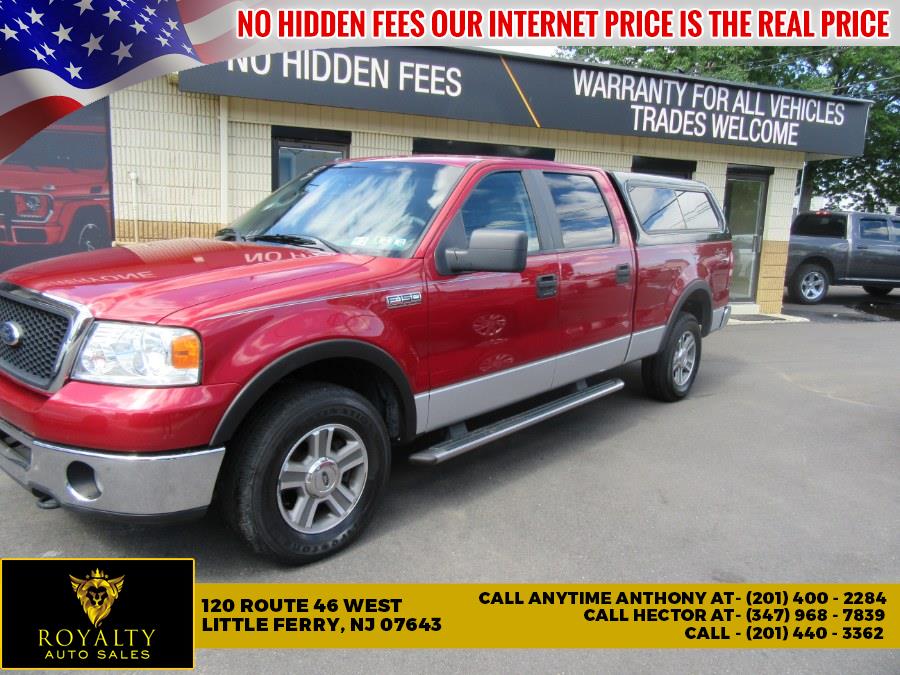 2007 Ford F-150 4WD SuperCrew 150" XLT, available for sale in Little Ferry, New Jersey | Royalty Auto Sales. Little Ferry, New Jersey