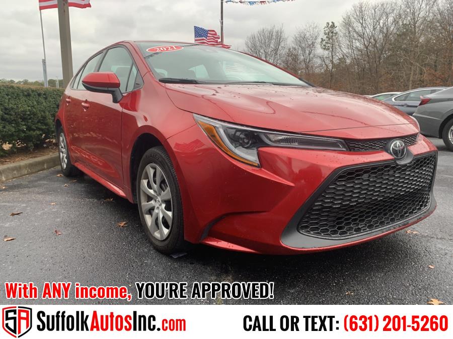 Used Toyota Corolla LE CVT (Natl) 2021 | Suffolk Autos Inc. Medford, New York Used Toyota Corolla LE CVT (Natl) 2021 | Suffolk Autos Inc. Medford, New York