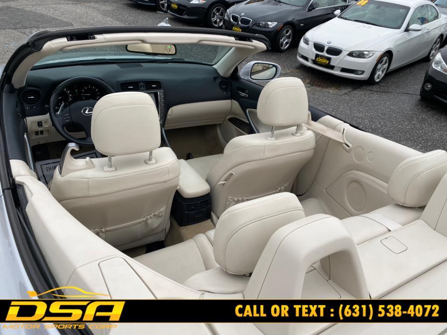 2010 Lexus IS 250C 2dr Conv Auto, available for sale in Commack, New York | DSA Motor Sports Corp. Commack, New York 2010 Lexus IS 250C 2dr Conv Auto, available for sale in Commack, New York | DSA Motor Sports Corp. Commack, New York