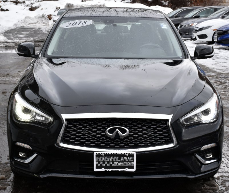 2018 INFINITI Q50 3.0t LUXE AWD, available for sale in Waterbury, Connecticut | Highline Car Connection. Waterbury, Connecticut 2018 INFINITI Q50 3.0t LUXE AWD, available for sale in Waterbury, Connecticut | Highline Car Connection. Waterbury, Connecticut
