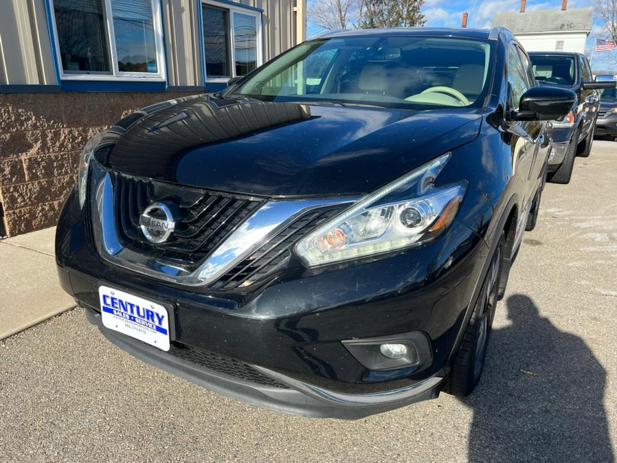 2017 Nissan Murano 2017.5 AWD Platinum, available for sale in East Windsor, Connecticut | Century Auto And Truck. East Windsor, Connecticut