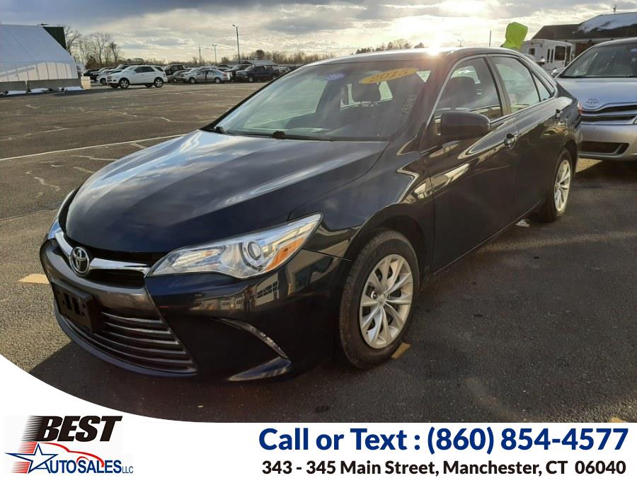 2015 Toyota Camry 4dr Sdn I4 Auto LE (Natl), available for sale in Manchester, Connecticut | Best Auto Sales LLC. Manchester, Connecticut