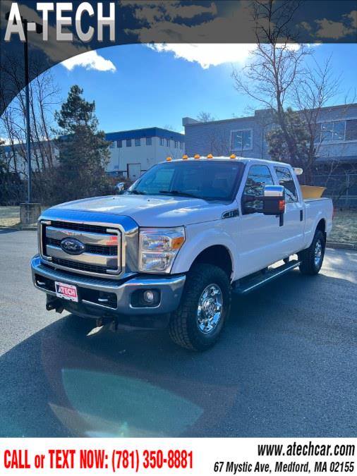 2012 Ford Super Duty F-350 SRW 4WD Crew Cab 156" XLT, available for sale in Medford, Massachusetts | A-Tech. Medford, Massachusetts
