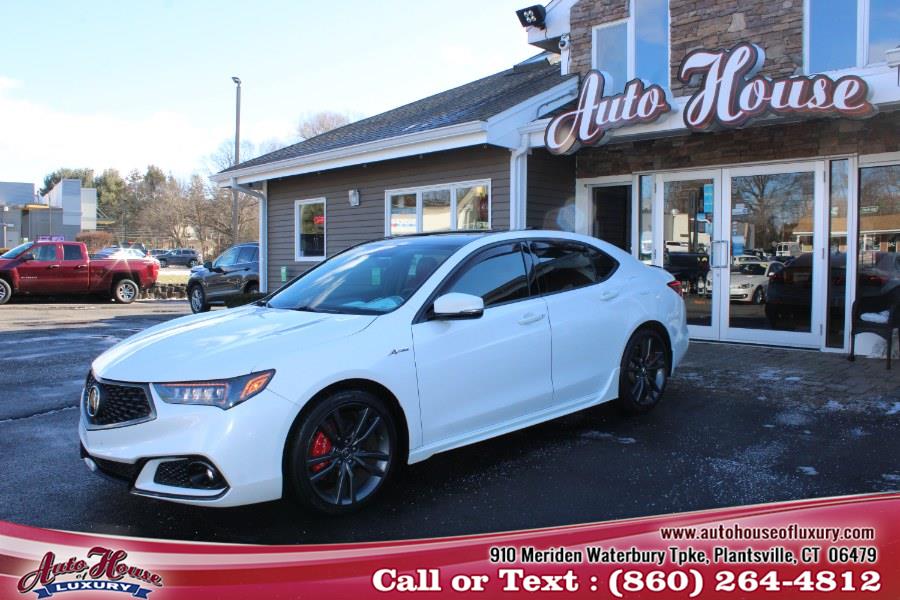 Used Acura TLX 3.5L SH-AWD w/A-SPEC Pkg Red Leather 2018 | Auto House of Luxury. Plantsville, Connecticut