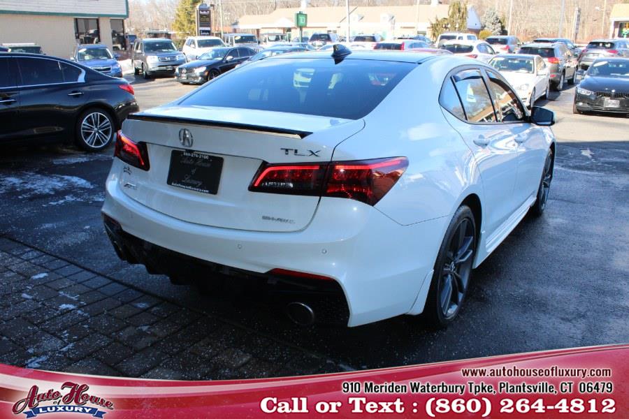 Used Acura TLX 3.5L SH-AWD w/A-SPEC Pkg Red Leather 2018 | Auto House of Luxury. Plantsville, Connecticut