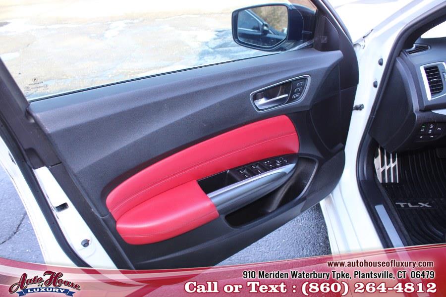 2018 Acura TLX 3.5L SH-AWD w/A-SPEC Pkg Red Leather, available for sale in Plantsville, Connecticut | Auto House of Luxury. Plantsville, Connecticut 2018 Acura TLX 3.5L SH-AWD w/A-SPEC Pkg Red Leather, available for sale in Plantsville, Connecticut | Auto House of Luxury. Plantsville, Connecticut