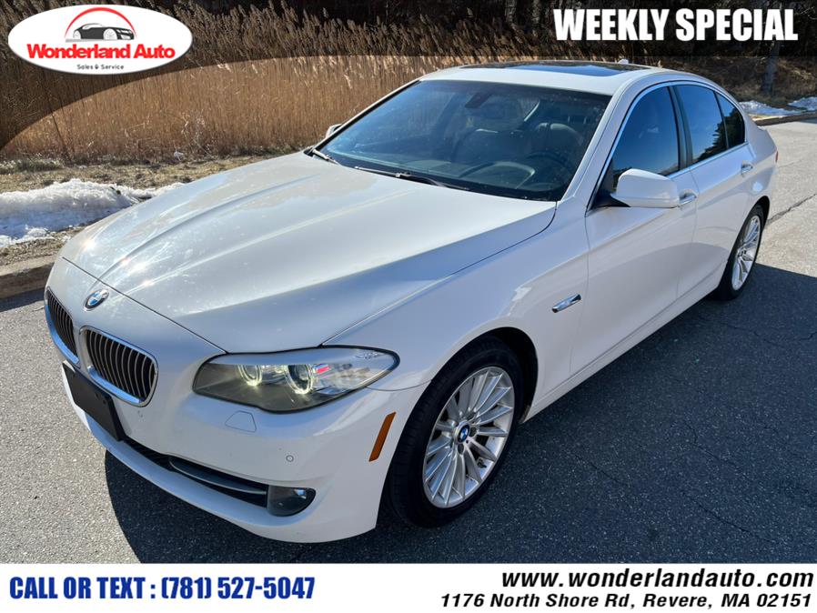 2013 BMW 5 Series 4dr Sdn 535i RWD, available for sale in Revere, MA