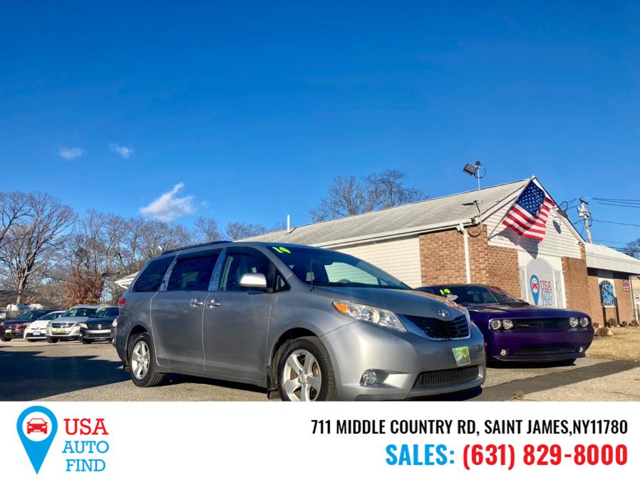 2014 Toyota Sienna 5dr 8-Pass Van V6 LE FWD, available for sale in Saint James, New York | USA Auto Find. Saint James, New York