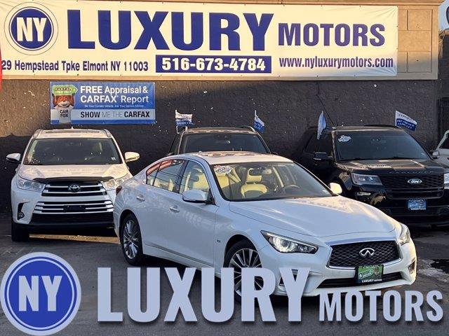 Used Infiniti Q50 3.0t LUXE 2018 | NY Luxury Motors. Elmont, New York Used Infiniti Q50 3.0t LUXE 2018 | NY Luxury Motors. Elmont, New York